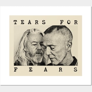 Retro Tears For Fears  2023 Posters and Art